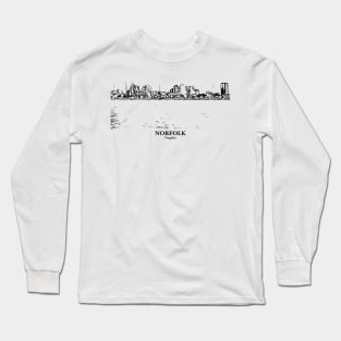 Norfolk - Virginia Long Sleeve T-Shirt